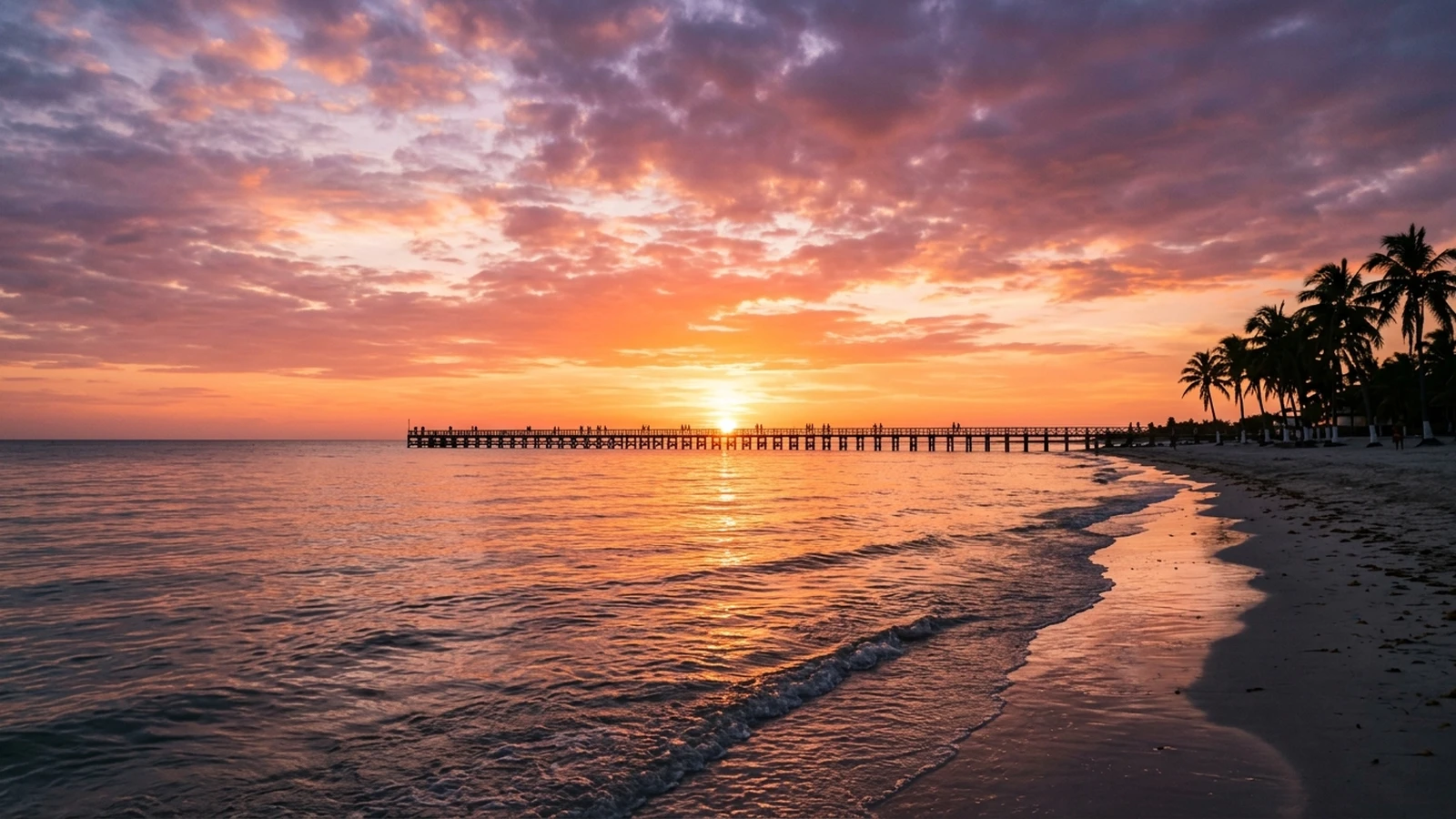 Atardecer en Yucatán