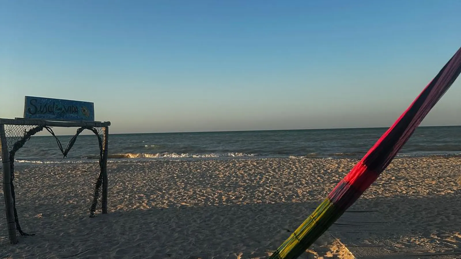 Hammock on Sisal beach, Yucatán